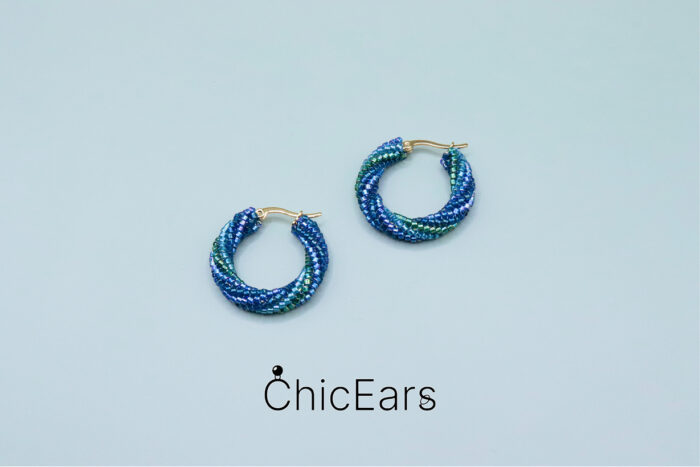 Серьги-конго "Monet" — изображение 2