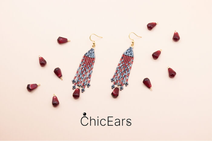 Серьги "Гранатики" — изображение 5