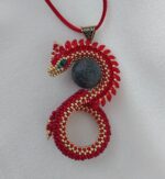 Кулон из бисера Дракон — изображение 6