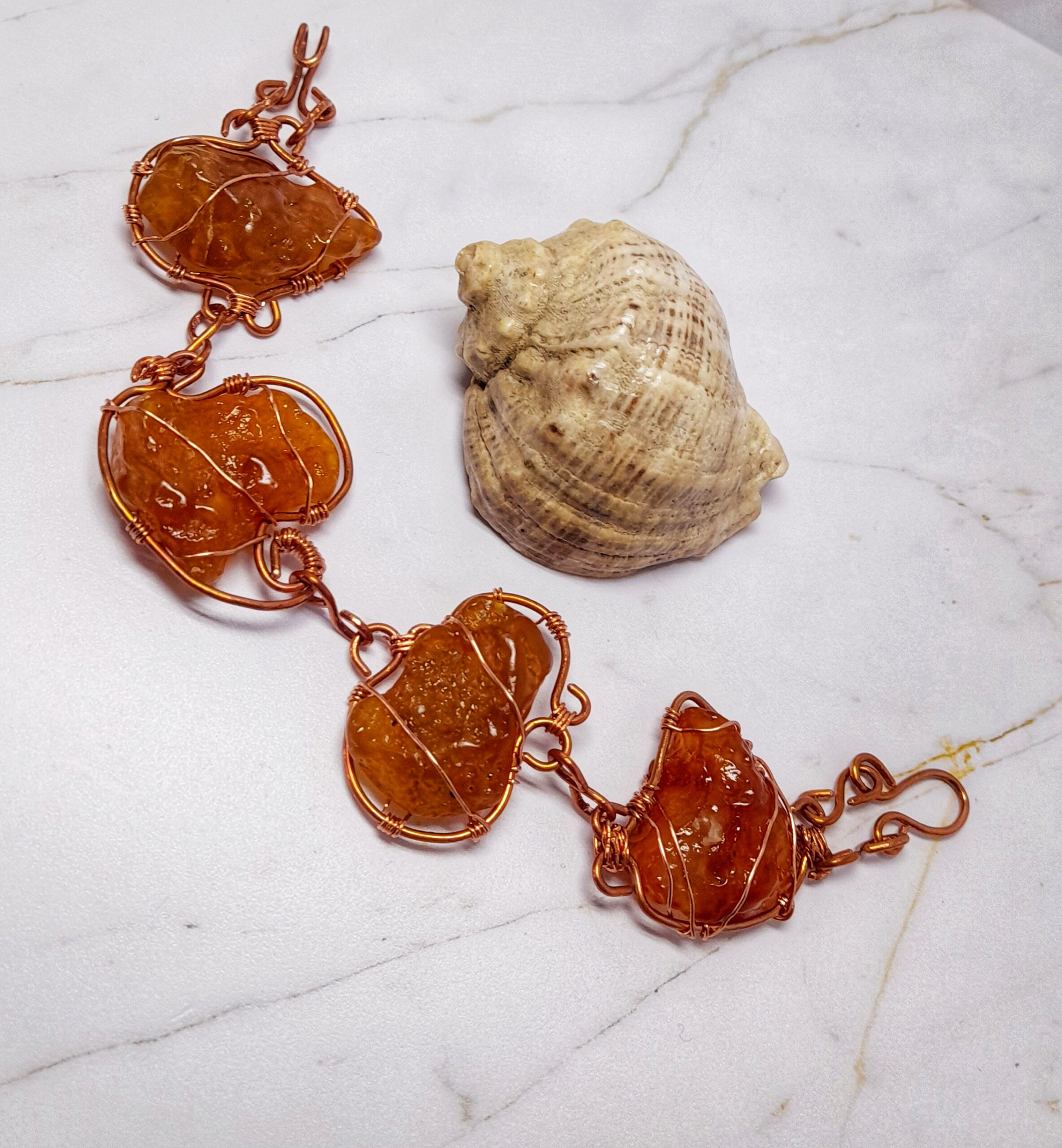 20250325_173954-01 Браслет "Закат" с сердоликом — изображение 1