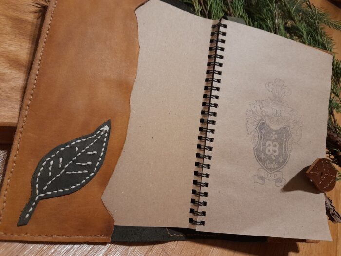 Кожаный блокнот — изображение 3
