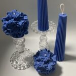 "Голубая Гортензия" набор свечей — изображение 2