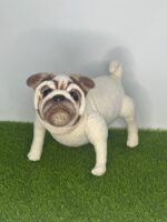 Интерьерная каркасная игрушка " Плюшевый мопс"