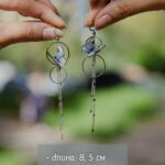 Серьги асимметричные с бабочками из полимерной глины Приветствую вас в мире женских аксессуаров, где каждое украшение - это история, которую вы можете носить каждый день.