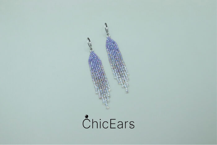 Серьги "Сиреневый май" — изображение 3