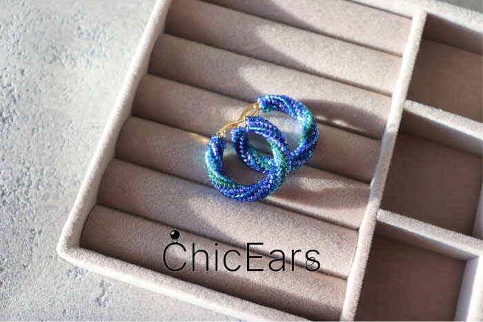 Серьги-конго "Monet" — изображение 3