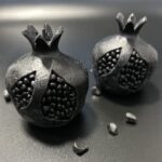 Свеча"Гранат",черный