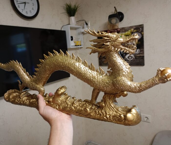 Статуэтка "Золотой дракон" — изображение 4