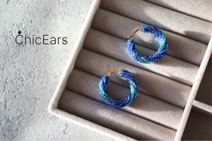 Серьги-конго "Monet" — изображение 4