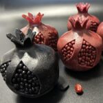 Свеча"Гранат",черный — изображение 3