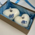 Набор свечей "Голубые цветы" — изображение 4