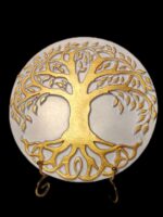 Гипсовое Панно "Дерево жизни" - настенный декор для интерьера, ручная работа — изображение 2