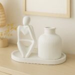 Интерьерный набор из гипса в стиле минимализм