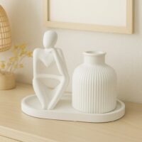 Интерьерный набор из гипса в стиле минимализм