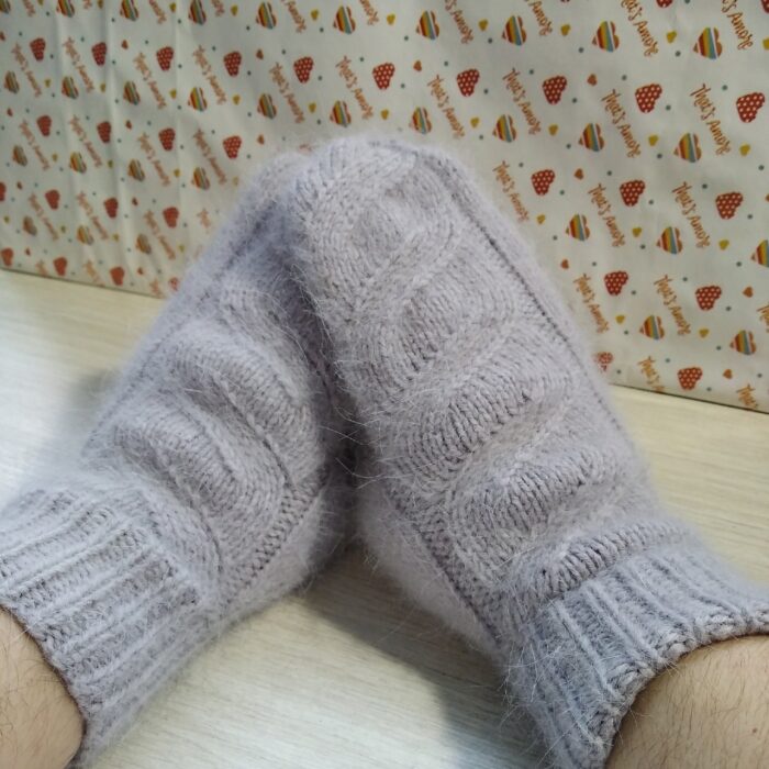 Варежки из пуха норки — изображение 3