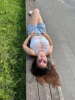 Кроп топ на завязках(шнуровка), связано крючком, ручная работа — изображение 2