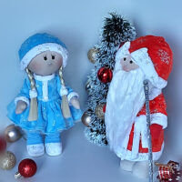 Куклы дед мороз и снегурочка