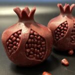 Свеча "Гранат", красный