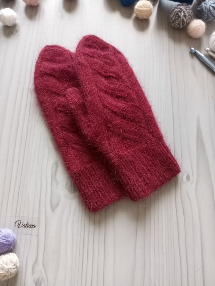 Варежки из пуха норки — изображение 5