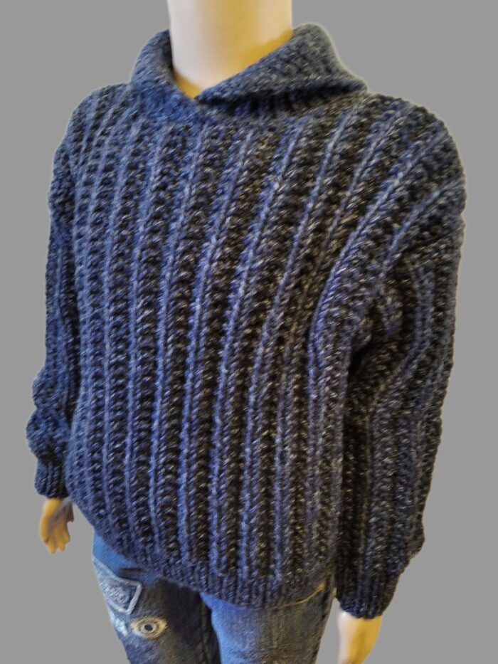 Свитер детский ручной работы Брат — изображение 4