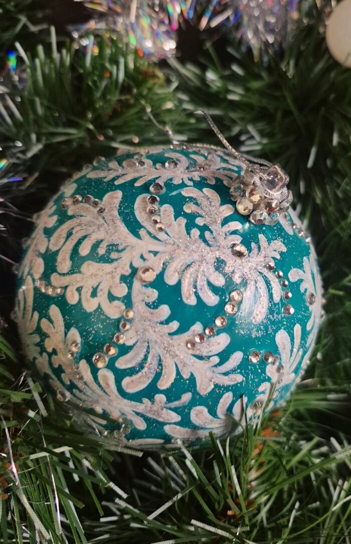 Ёлочная игрушка Новогодний шар — изображение 4