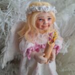 Ватная игрушка "Свет ангела" — изображение 2