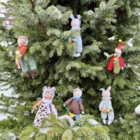 Текстильные игрушки "Родом из детства"