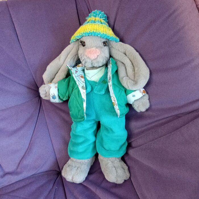 Заяц игрушка ручной работы — изображение 2