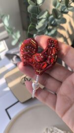 Брошь Петушок на палочке, брошь в русском стиле — изображение 2