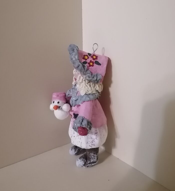 Барышня со снеговичком — изображение 2