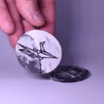 деревянные серьги Журавли — изображение 9