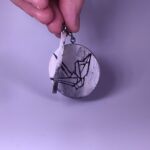 деревянные серьги Журавли — изображение 14