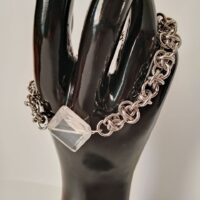 Браслет с горным хрусталем "Чистое сияние"