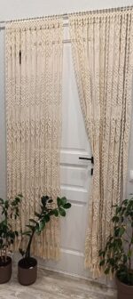 Штора занавеска макраме — изображение 2