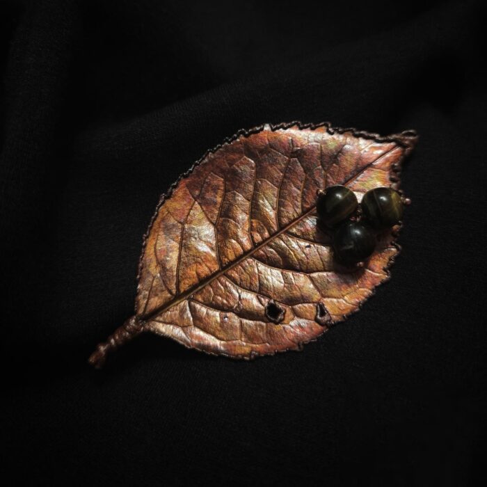 Брошь | "Черевишневый шепот" | — изображение 2