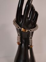 Гарнитур с тигровым глазом и гематитом "Клеопатра" — изображение 2