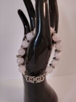 Браслет из розового кварца "Византия" — изображение 3