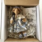 Текстильная игрушка "Слоник Поля и её игрушка" — изображение 3