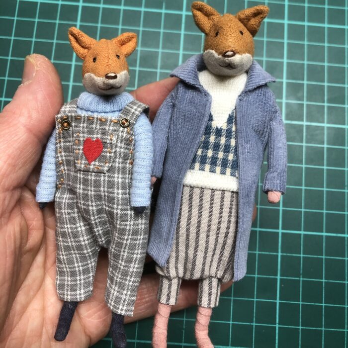 Текстильная игрушка "Лис Борис" — изображение 2