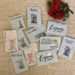 Бумага ручного литья и ее производные (открытки, визитки, карточки, бумага с сухоцветами и семенами ) — изображение 3