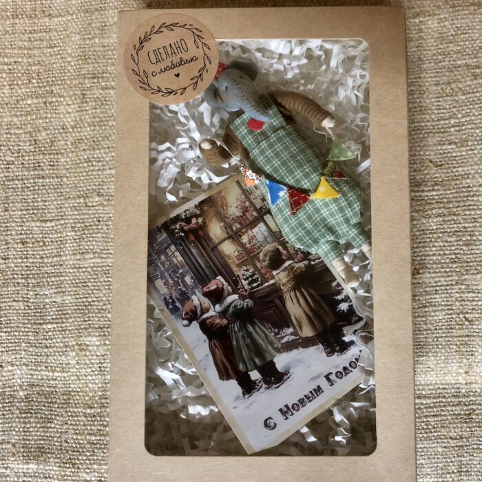 Текстильная игрушка "Слоник Моня" — изображение 2