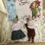 Бумага ручного литья и ее производные (открытки, визитки, карточки, бумага с сухоцветами и семенами ) — изображение 14