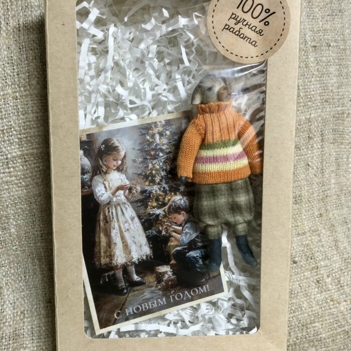 Текстильная игрушка "Пёс Макар" — изображение 4