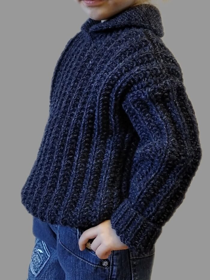 Свитер детский ручной работы Брат — изображение 2