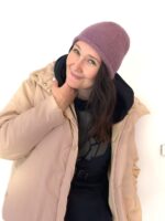 Шапочка бини из пуха норки — изображение 8