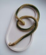 Колье из бисера Змейка — изображение 4