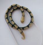 Колье из бисера Змейка