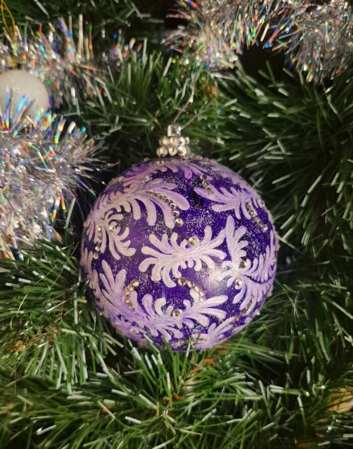 Ёлочная игрушка Новогодний шар — изображение 6