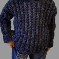 Свитер детский ручной работы Брат