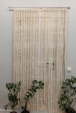 Штора занавеска макраме